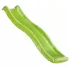 Image de Glissière de toboggan avec vague en pehd 175cm vert lemon