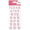 Image de Autocollants puffies 3D calendrier de l'avent sucre d'orge