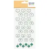 Image de 30 stickers calendrier de l'Avent