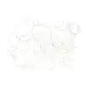 Image de Guirlande lumineuse fil en plastique doré 300x0,5x0,5cm