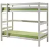 Image de Vipack pino lits superposés pin massif blanc 209x105x182cm