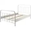Image de Vipack NEW YORK Lit en métal 120x200cm Blanc