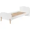 Image de Lit 90x200 sommier inclus blanc