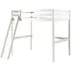 Image de Vipack pino lit mezzanine 140x200 blanc