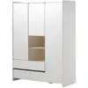 Image de Vipack kiddy garde-robe 3 portes et 2 tiroirs