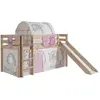 Image de Vipack PINO Lit Compact avec Toboggan birdy
