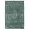 Image de Tapis salon et chambre tissé plat 140x200 cm Vert