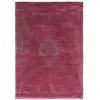 Image de Tapis salon et chambre tissé plat 170x240 cm Rouge