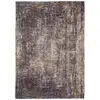 Image de Tapis salon et chambre tissé plat 170x240 cm Noir