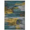 Image de Tapis salon et chambre tissé plat 140x200 cm Multicolore