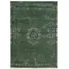 Image de Tapis salon et chambre tissé plat 140x200 cm Vert