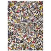 Image de Tapis salon et chambre tissé plat 170x240 cm Multicolore