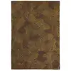 Image de Tapis salon et chambre tissé plat 140x200 cm Marron