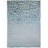 Image de Tapis salon et chambre tissé plat 170x240 cm Bleu