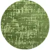 Image de Tapis salon et chambre tissé plat 200x280 cm Vert