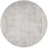 Image de Tapis salon et chambre tissé plat diam 140cm Gris