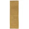 Image de Tapis salon et chambre tissé plat 080x250 cm Jaune