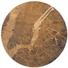 Image de Tapis salon et chambre moderne tissé plat 240x240 cm jaune