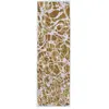 Image de Tapis salon et chambre tissé plat 080x250 cm Jaune