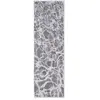 Image de Tapis salon et chambre tissé plat 080x250 cm Gris