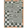 Image de Tapis salon et chambre tissé plat 080x150 cm Vert