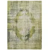 Image de Tapis salon et chambre tissé plat 140x200 cm Vert