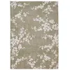 Image de Tapis salon et chambre tissé plat 080x150 cm Vert