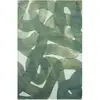 Image de Tapis salon et chambre tissé plat 080x150 cm Vert