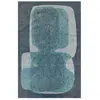 Image de Tapis salon et chambre moderne tissé plat 200x280 cm Bleu