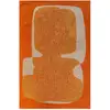 Image de Tapis salon et chambre moderne tissé plat 170x240 cm Orange