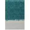 Image de Tapis salon et chambre moderne tissé plat 170x240 cm Bleu