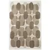 Image de Tapis salon et chambre moderne tissé plat 170x240 cm Beige