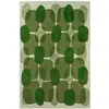 Image de Tapis salon et chambre moderne tissé plat 200x280 cm Vert