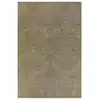 Image de Tapis salon et chambre tissé plat 080x150 cm vert