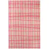 Image de Tapis salon et chambre moderne tissé plat 170x240 cm Rose