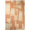 Image de Tapis salon et chambre moderne tissé plat 140x200 cm Orange