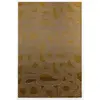Image de Tapis salon et chambre moderne tissé plat 140x200 cm Marron