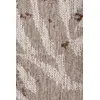 Image de Tapis salon et chambre moderne tissé plat 140x200 cm Marron