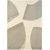Image de Tapis salon et chambre tissé plat 170x240 cm Gris