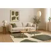 Image de Tapis salon et chambre tissé plat 140x200 cm Vert