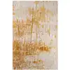Image de Tapis salon et chambre tissé plat 140x200 cm Orange