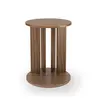 Image de Table d'appoint noyer H64