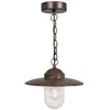 Image de Suspension d'extérieur en oxyde d'acier marron et réglable en hauteur
