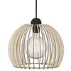 Image de Suspension nordique noir et bois  30cm d'une hauteur maximale 276 cm