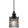 Image de Suspension verre gris D10,8cm