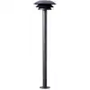 Image de Borne extérieur en métal noir mat, h 80 cm d 20 cm DL20