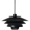Image de Suspension en métal noir mat