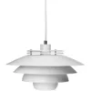 Image de Suspension en métal blanc mat
