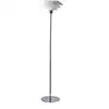 Image de Lampadaire en verre et chrome