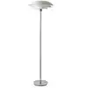 Image de Lampadaire en métal blanc mat